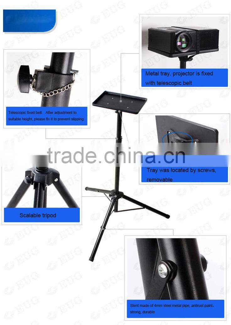 Adjustable iron material projector screen tripod Laptop Stand