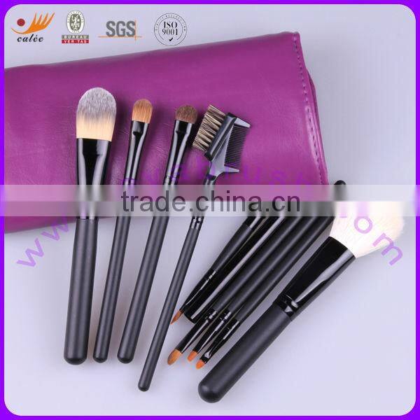 Wholesale 9pcs private label makeup brush sets