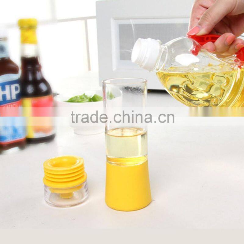 Cooking Oil Spray Bottle With Silicone Brush Cooking Tools Essential Oil Bottle