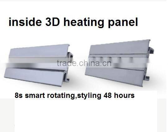 2 in 1 hair straightener brush electric lcd straightening rolling hair comb best hair straightener brush and curler