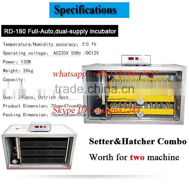 Own factory to produce a new type of low price quail egg incubator