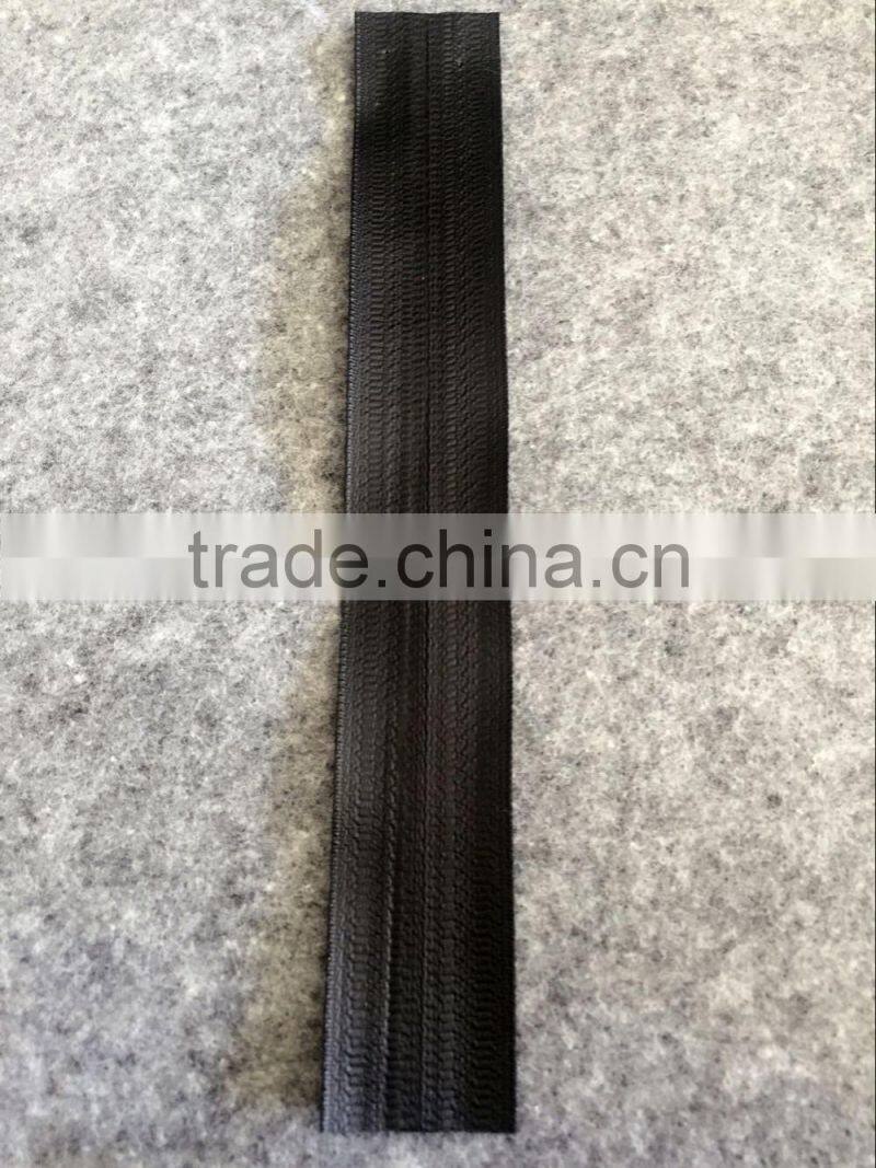 Customized length 5# water proof nylon zipper dull finishing --- imported coating film