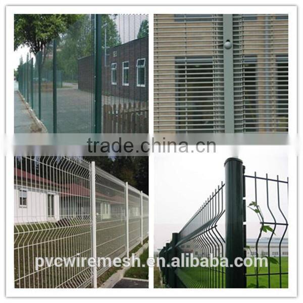 Factory price with PVC or galvanized Anti-climb security fence