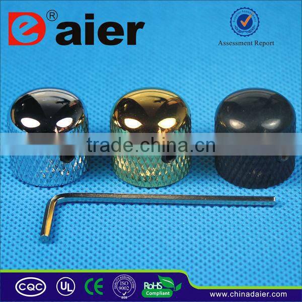 guitar part round shift antique metal knob