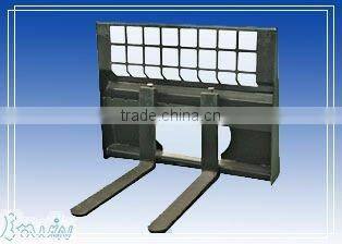 Pallet fork for skid steer loader