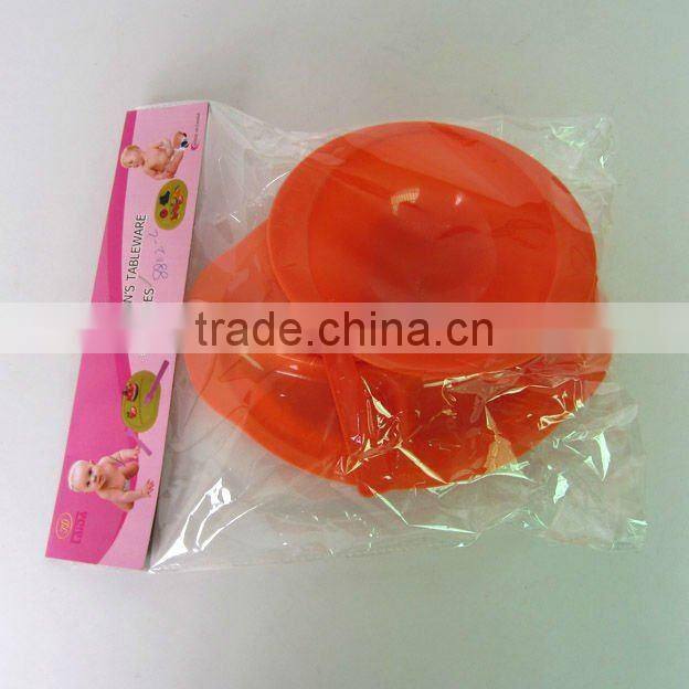 Wholesale 4pcs tableware plastic picnic set