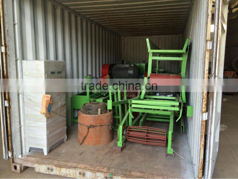 coconut shell and efb shredder KJDS316D 55KW exported to Indonesia