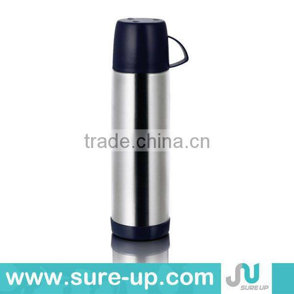 new design for living stainless steel vacuum water bottle wih cup
