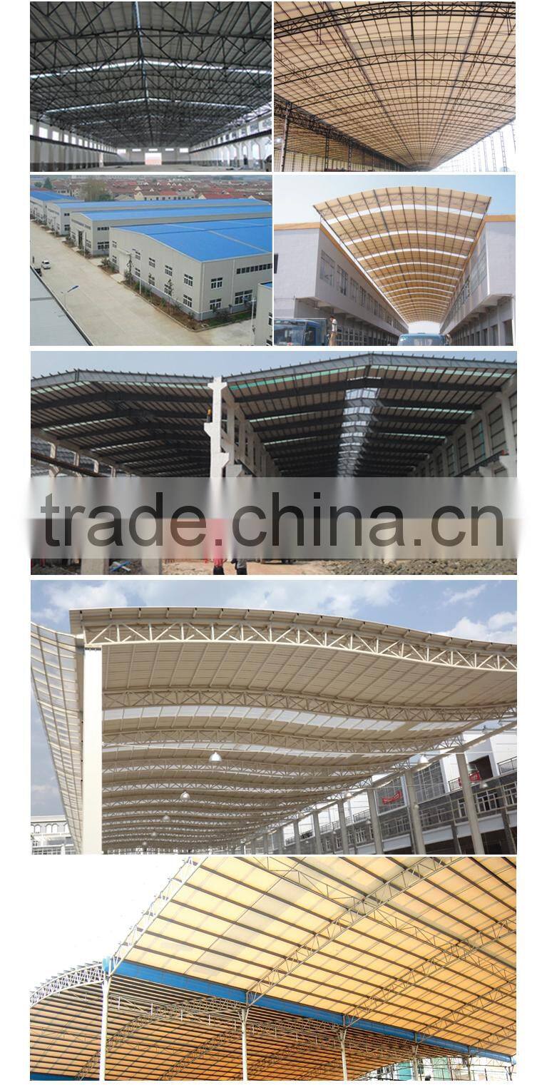 International Tile trapezoid roof tile pvc resin roof materials
