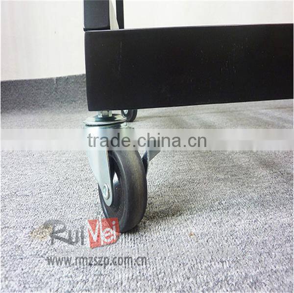 Floor Standing Portable Hanging Rug Display Metal Rack