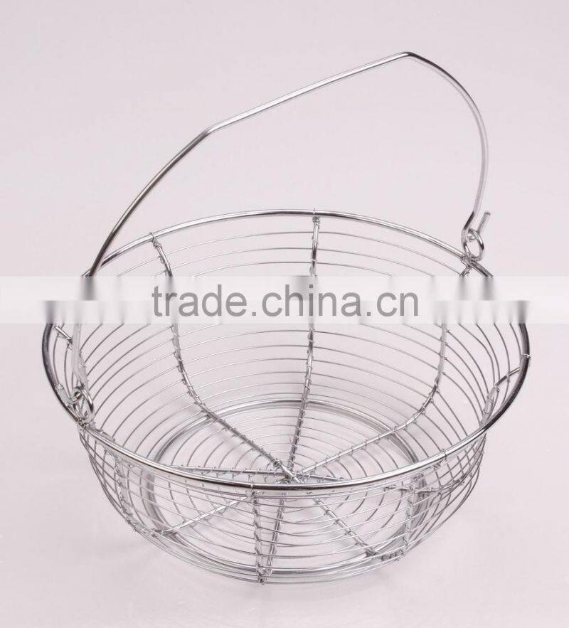 Wholesale Fruit And Vegetable Steel Wire Basket,Fruit Basket,Stainless Steel Fruit Basket