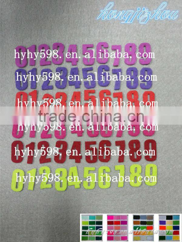 Flower Felt Stickers, flower peel off sticker, flower wall sticker