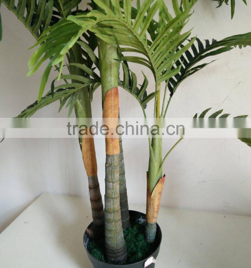 decorative Hawaii kwai artificial kwai tree fake palm tree