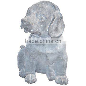 Antique animal statue garden cast iron dog statues supplier