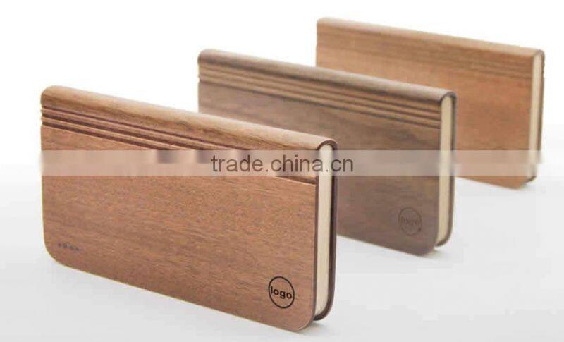 5500mAh Portable Wooden Power Bank