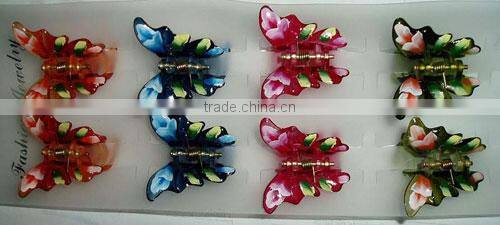 hairpin claw jaw clip resin Luctie hair clip, hair claw