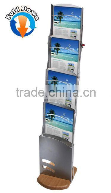 information rack /showroom postcard brochure display stand