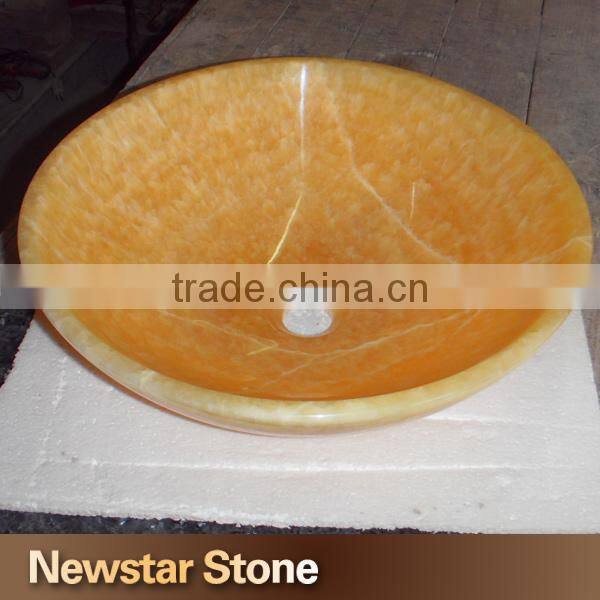 Chinese hot sales natural onyx small bar sink