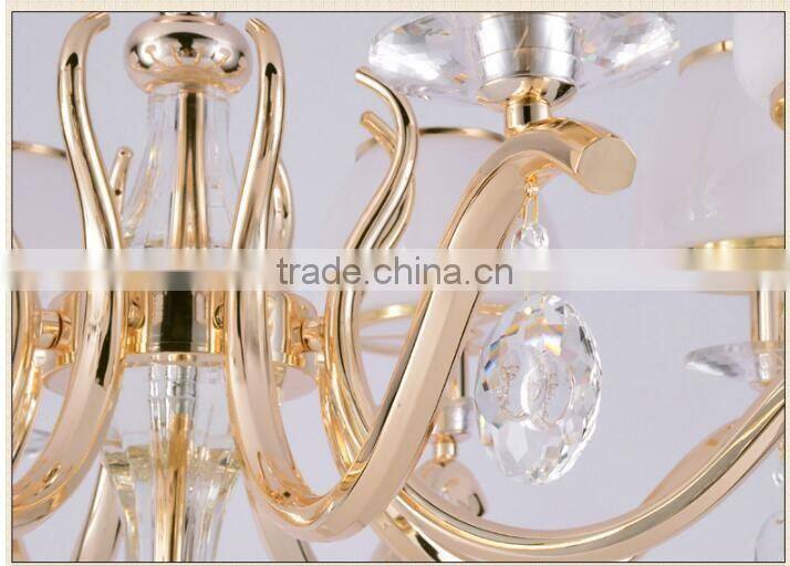 M966 Momoda elegant European Crystal modern living room bedroom lighting chandelier pendant lamp