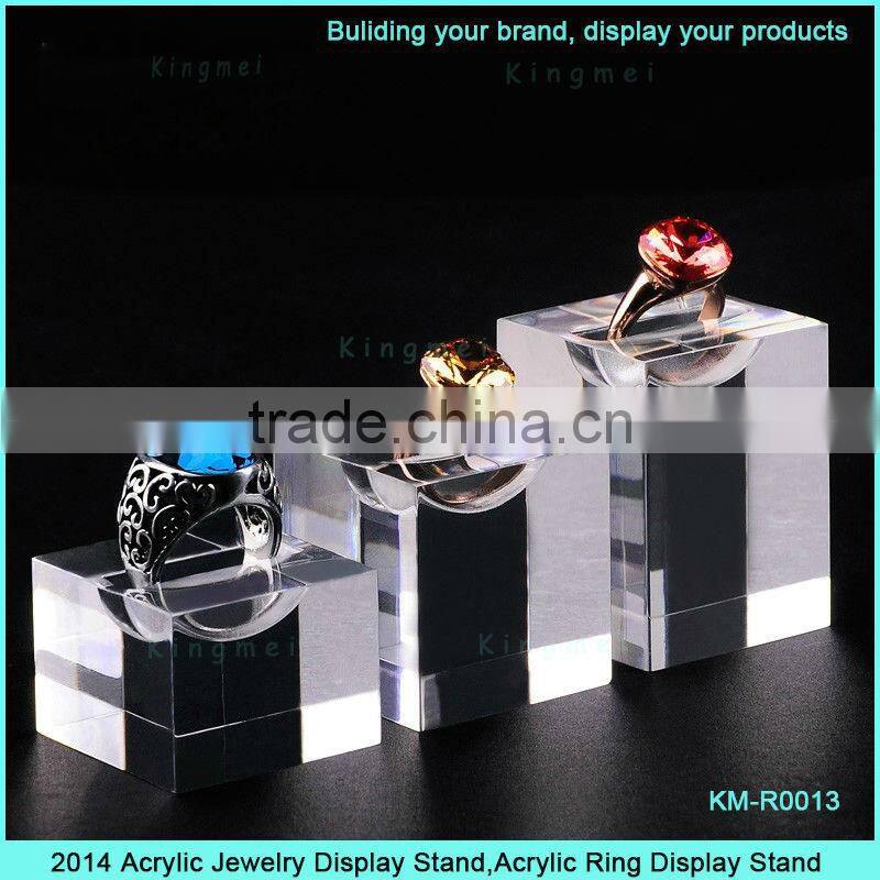 2014 Acrylic Jewelry Display Stand,Acrylic Ring Display Stand