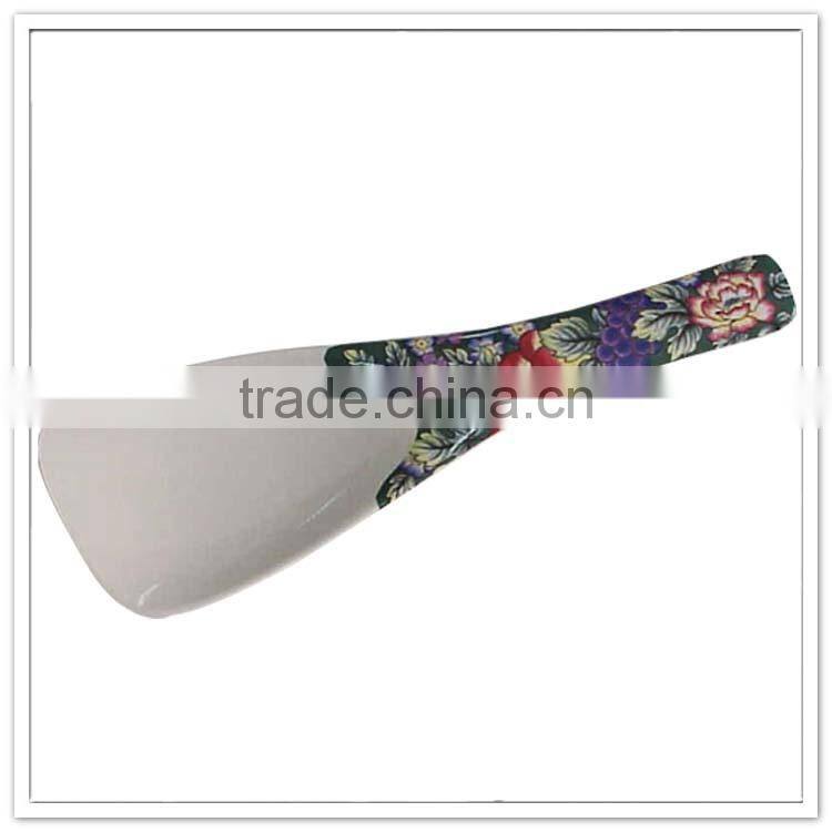 Home ladles, flower & fruit printed melamine kitchen rice scoop