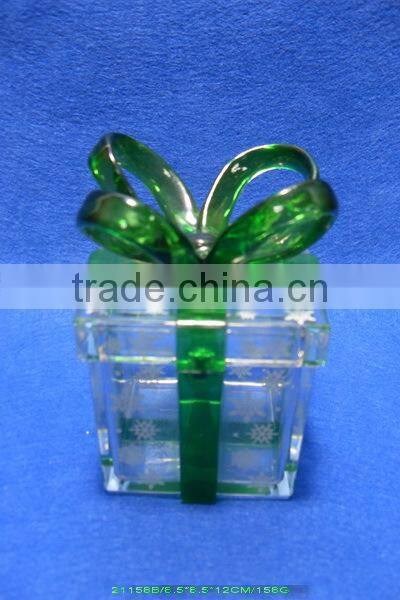 fancy christmas clear gift box