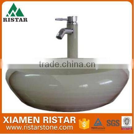 Natural round marble stone basins and stone sinks RST-RB062