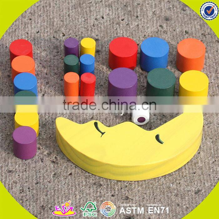 Wholesale brain training wooden balance toy funny kids wooden balance game toy W11F009
