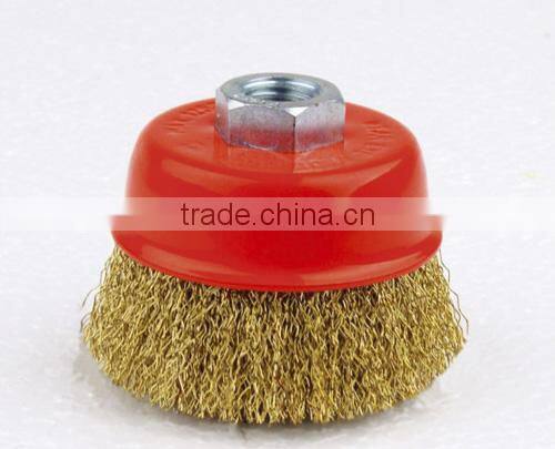 bowl crimp steel wire wheel, Cup crimped steel wire wheel