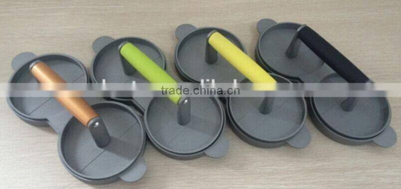 BR307B manual double buger press / hot sell burger maker