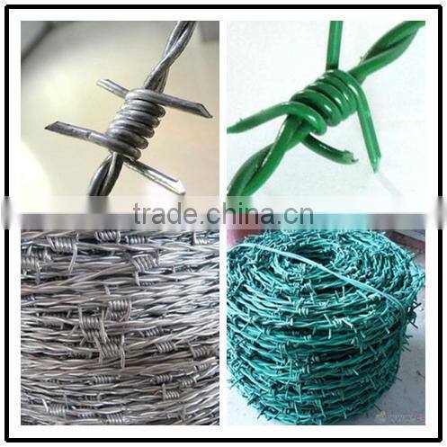 barbed wire philippines /PVC coated barbed wire