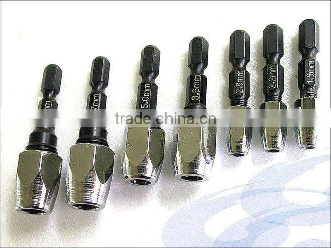 7PC Quick Change Drill Bit Set Electric Drill Accessory