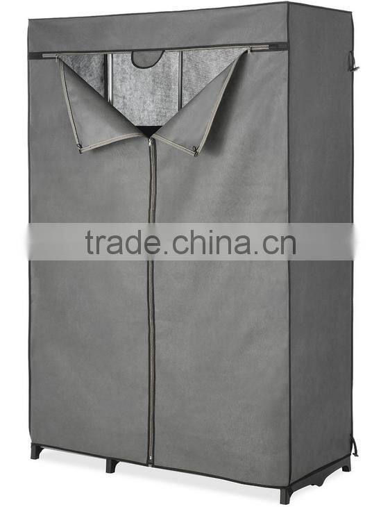 2017 good qulaity Non-Woven fabric Portable Clothes /Storage/ Closet/ folding clothes cabinet