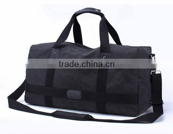 Custom colors canvas duffel travel bag