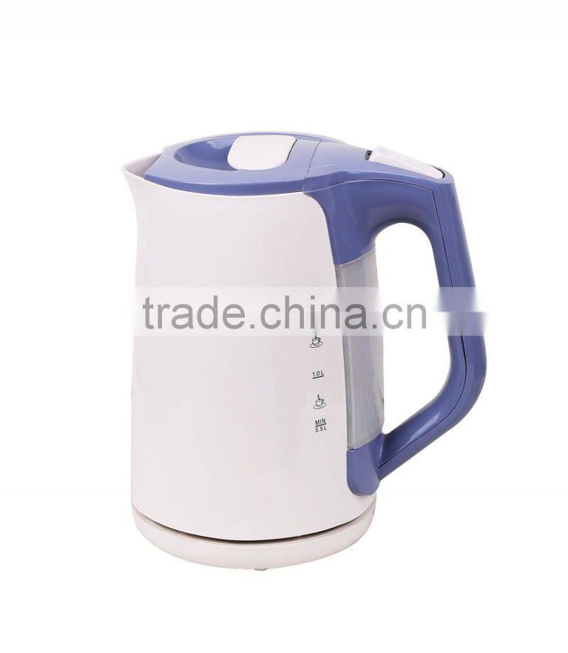 new plastic electric water kettle 1.7L