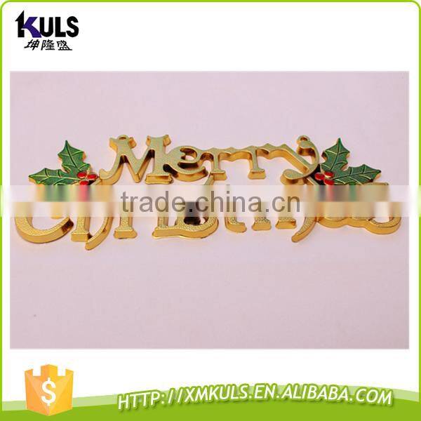 Christmas tree letter card scene decorate the Christmas tree decoration