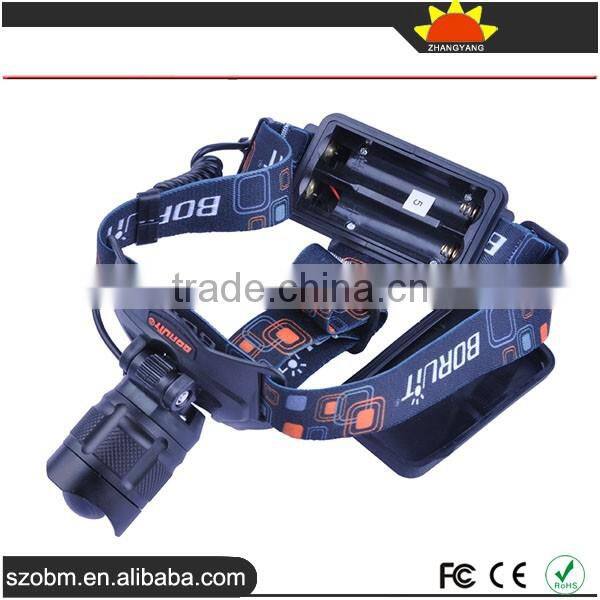 BORUIT L2 1600 Lumens Most Powerful Headlamp For Camping Super Bright High Power Led Headlamp