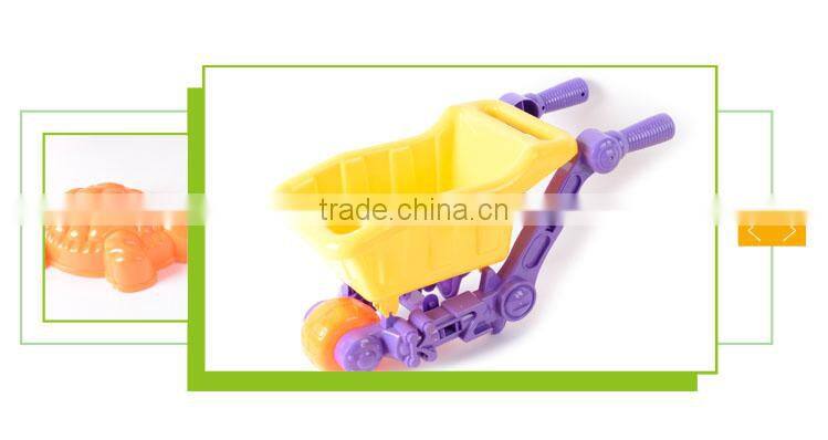 summer beach toy set plastic folding toys cart trolley beach
