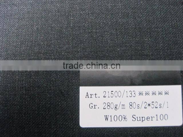 Garment use Elastane australian merino wool fabric