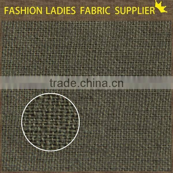 shaoxing cicheng fashion cotton linen fabric for pants