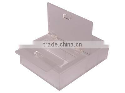 Facial tissue custom acrylic case