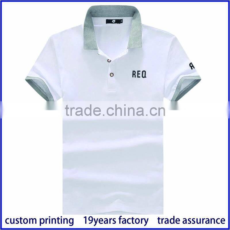 Factory Men's Plain No Branded Pique Polo Shirt