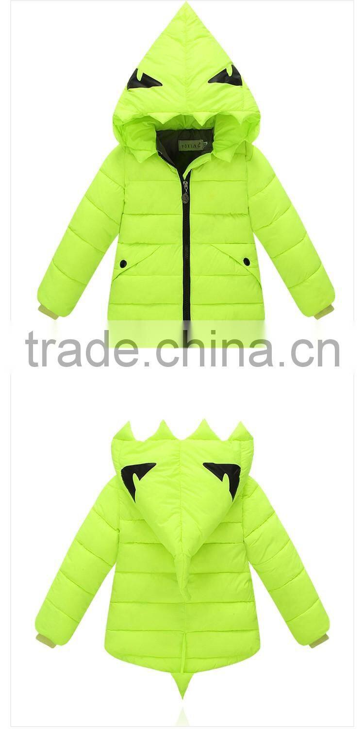 Hot Sale Kids Girls Designer Cotton Quilted Thick Warm WinterJacket Down Feather Winter Coat