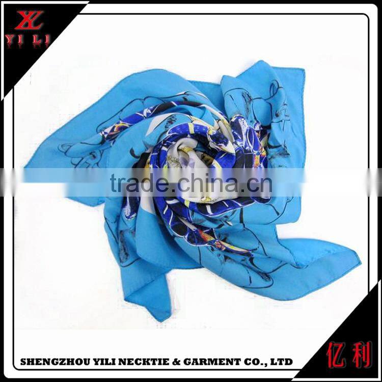 Long China Made 100% Wholesale Silk Scarves