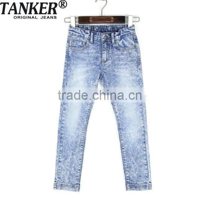 OEM/Wholesale HIGH-END100% cotton in-style kids jeans