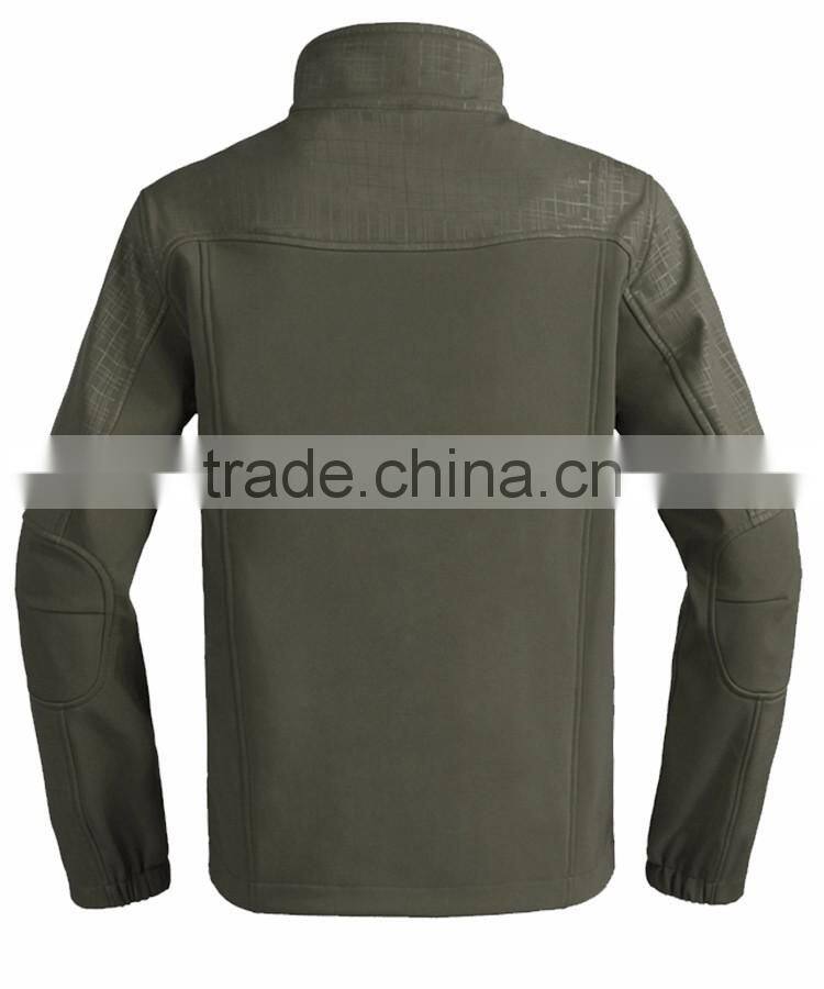 New designs spring softshell jacket men outdoor wear with waterproof and breathable