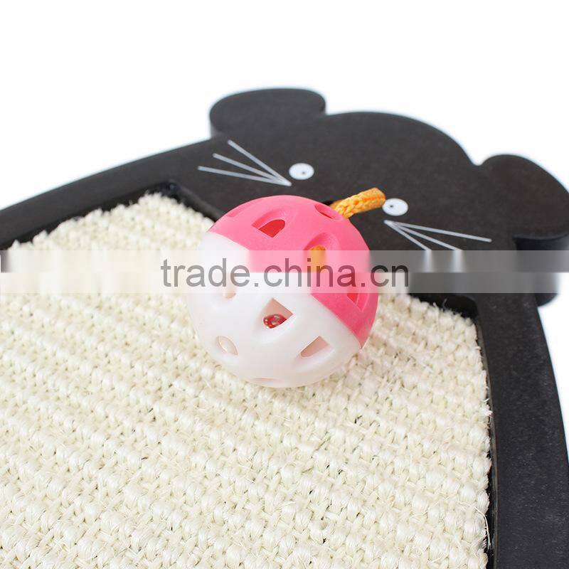 cat scratcher cardboard jump board pet funny toy with nice packing