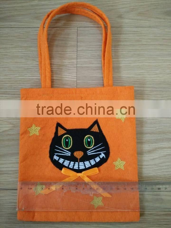 HOT Halloween Candy Pumpkin Bag Kids Handhold bag Party Trick or Treat