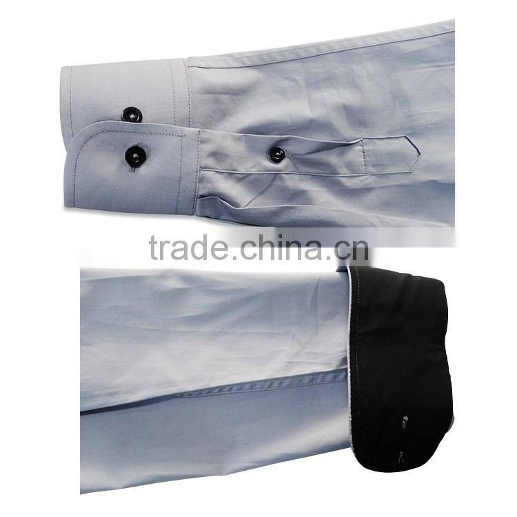 New style shirt high collar design for men fashion clothing