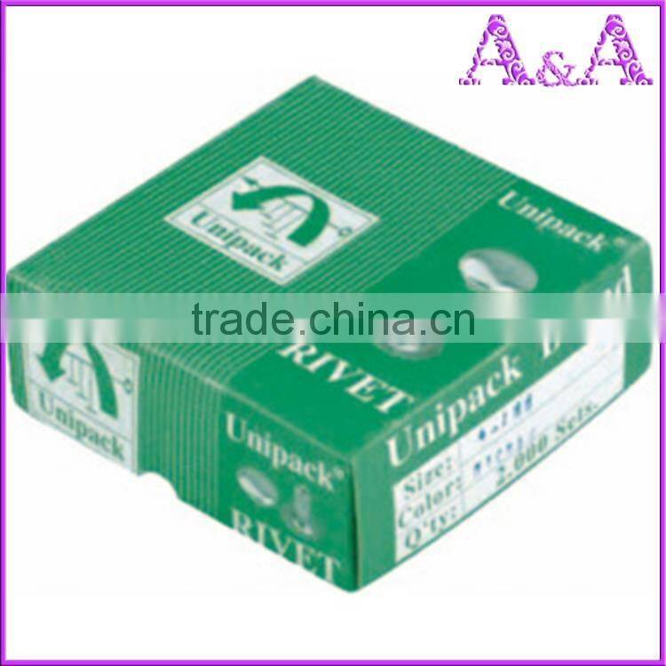 8*8MM Iron Metal mushroom rivet for garments bags and shoes accessories